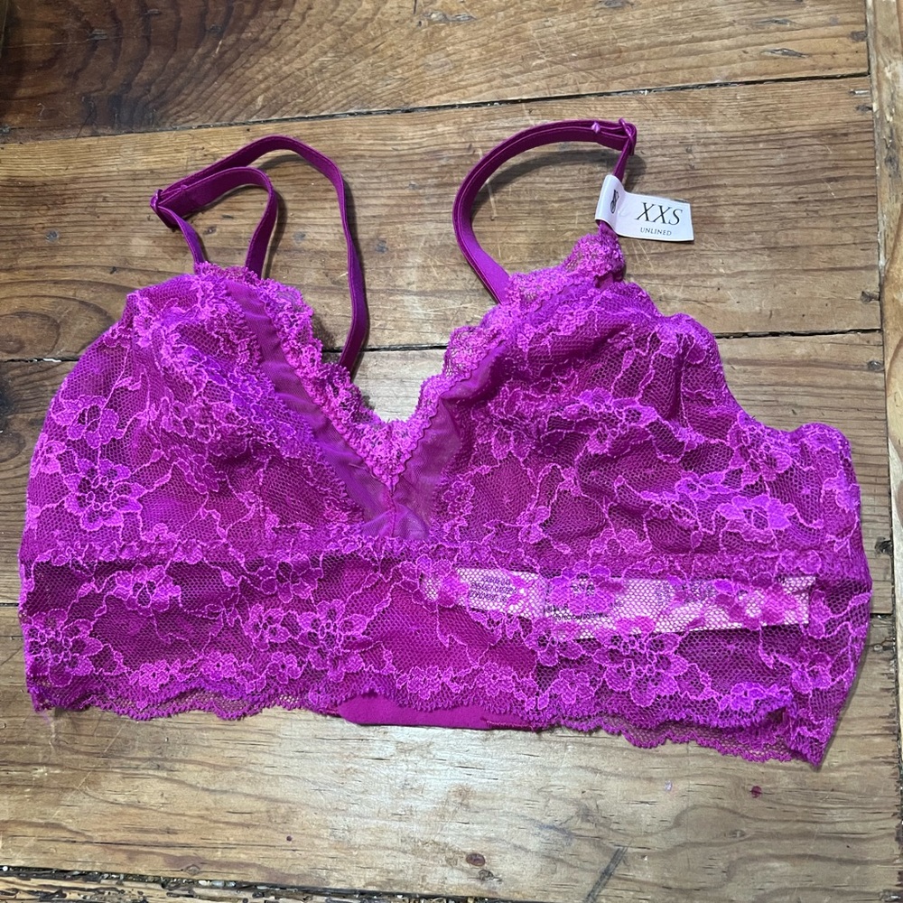 VICTORIA'S SECRET Posey Lace Curvy Bralette
